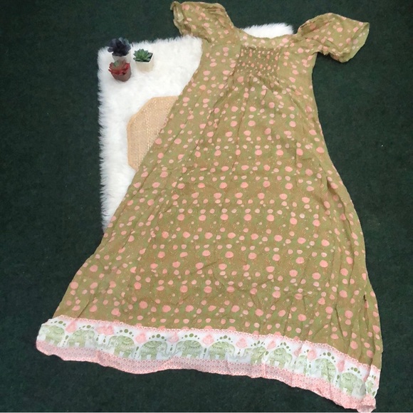 Island Tropical Elephant Dress - Picture 9 of 14